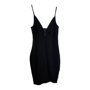 Express Black Mini Dress Spaghetti Strap